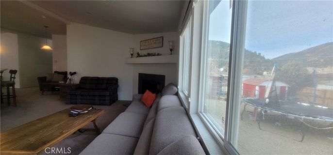 Fireplace, Interior, Living room, Pendant Lights