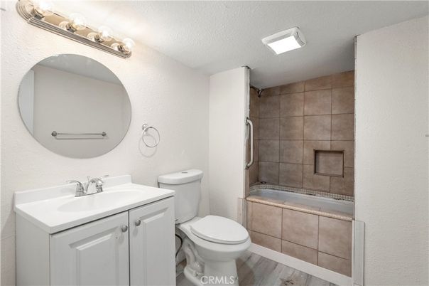 Bathroom, Dual Sink Vanities, Interior, Wood Texture Flooring