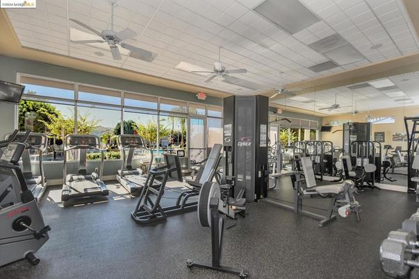 Fitness Equipment, Gym, Interior