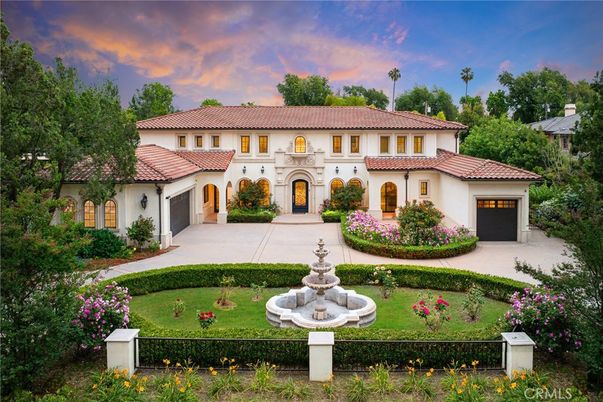 Attached, Backyard, Exterior, Facade, Mediterranean