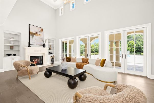 Fireplace, Interior, Living room, Wood Texture Flooring