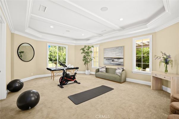 Fitness Equipment, Interior, Recessed Lighting
