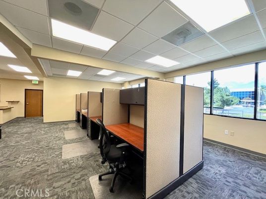 Home Office, Interior, Recessed Lighting