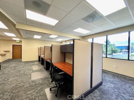 Home Office, Interior, Recessed Lighting