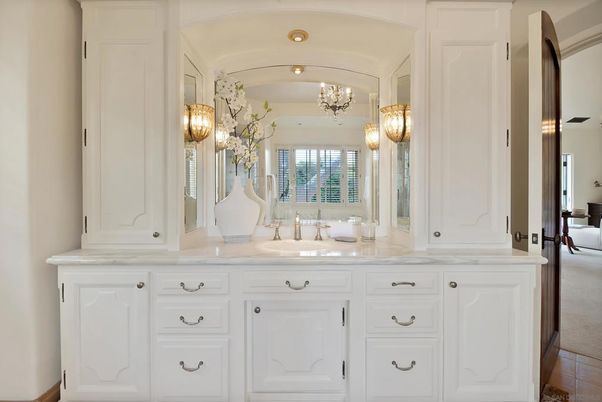 Bathroom, Chandelier, Dual Sink Vanities, Interior
