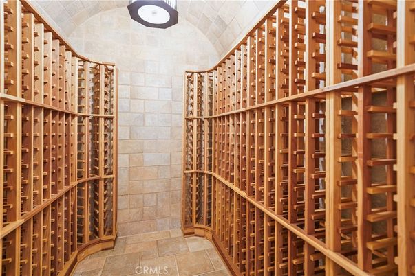 Interior, Stone Walls, Wine Storage