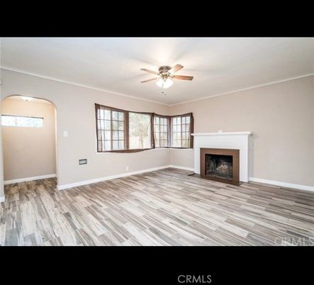 Empty room, Fireplace, Interior, Wood Texture Flooring