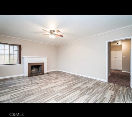 Empty room, Fireplace, Interior, Wood Texture Flooring