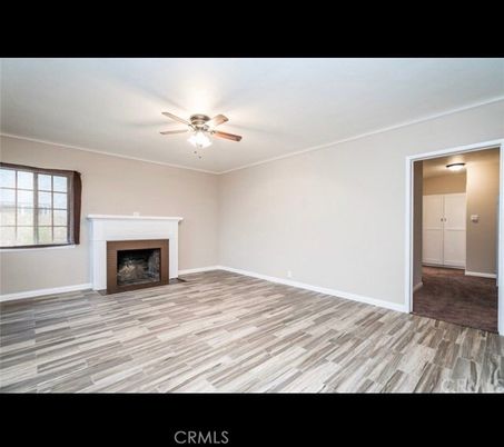 Empty room, Fireplace, Interior, Wood Texture Flooring