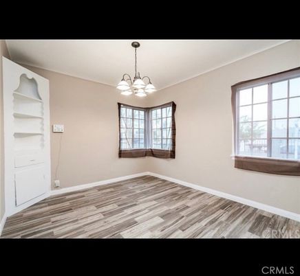 Chandelier, Empty room, Interior, Pendant Lights, Wood Texture Flooring
