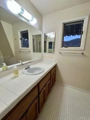 Bathroom, Dual Sink Vanities, Interior, Tile Countertops