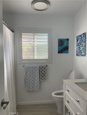Bathroom, Interior, Wood Texture Flooring
