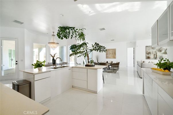 Chandelier, Interior, Kitchen, Recessed Lighting