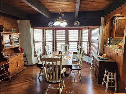 Dining room, Interior, Wooden Beams, Wooden Ceilings, Wood Texture Flooring