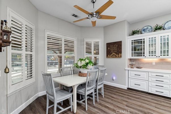 Dining room, Interior, Wood Texture Flooring