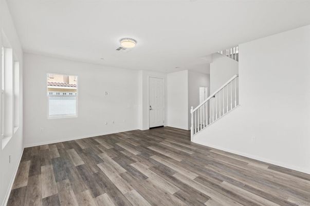 Empty room, Interior, Wood Texture Flooring