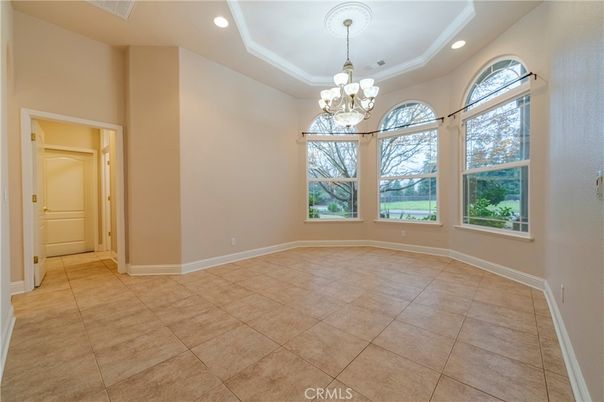 Chandelier, Empty room, Interior, Recessed Lighting