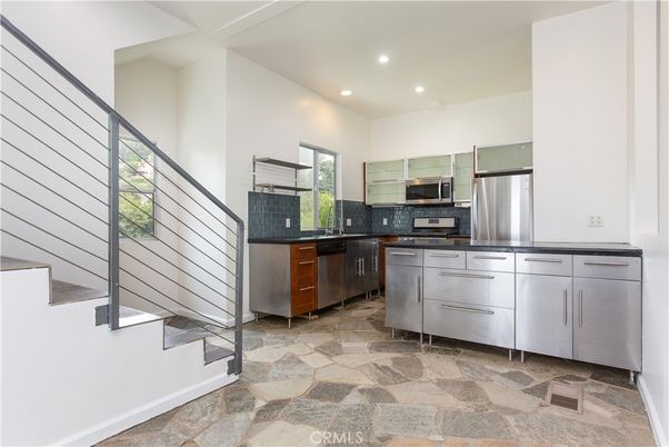 Interior, Kitchen, Recessed Lighting, Stainless Steel Appliances
