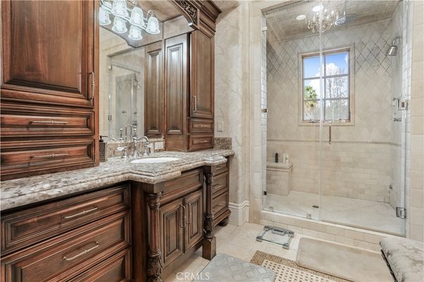 Bathroom, Glass Shower, Interior