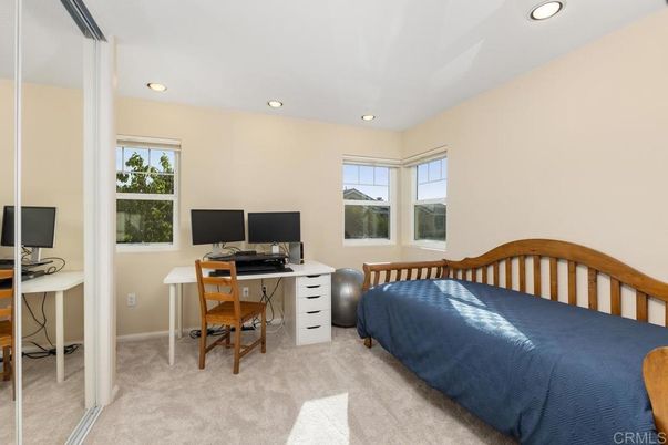 Bedroom, Home Office, Interior, Recessed Lighting