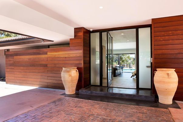 Elevator, Interior, Recessed Lighting, Wooden Walls