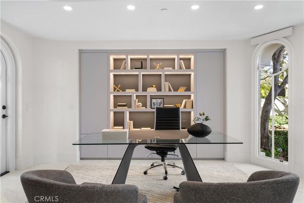 Home Office, Interior, Recessed Lighting