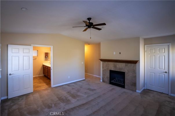 Bathroom, Empty room, Fireplace, Interior
