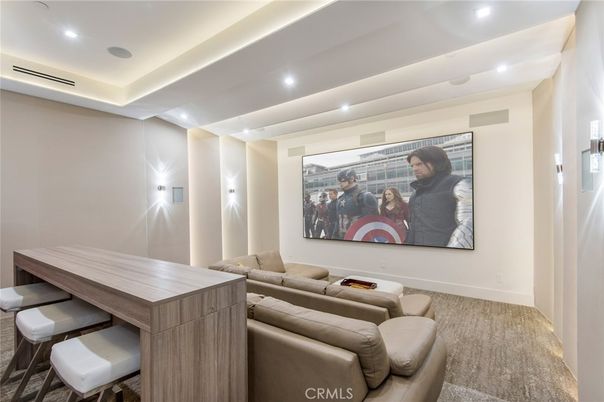 Interior, Recessed Lighting, Theatre Room