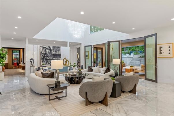 Interior, Living room, Marble, Recessed Lighting