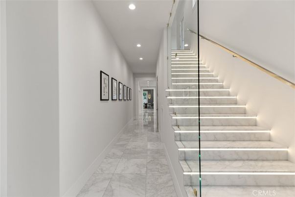 Interior, Marble, Recessed Lighting