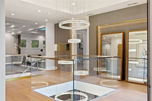 Interior, Pendant Lights, Recessed Lighting, Wood Texture Flooring