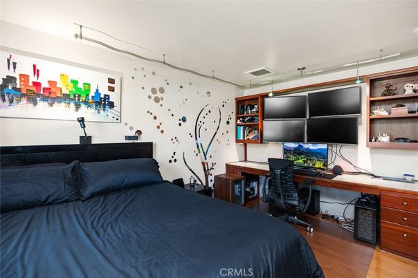 Bedroom, Home Office, Interior, Wood Texture Flooring