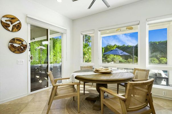 Dining room, Interior, Recessed Lighting