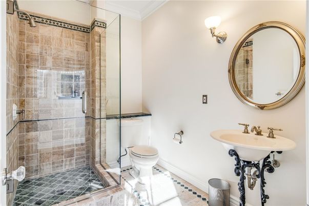 Bathroom, Glass Shower, Interior