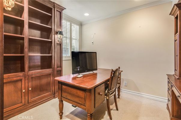 Home Office, Interior, Recessed Lighting