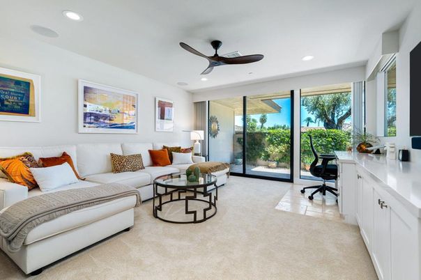 Home Office, Interior, Living room, Recessed Lighting