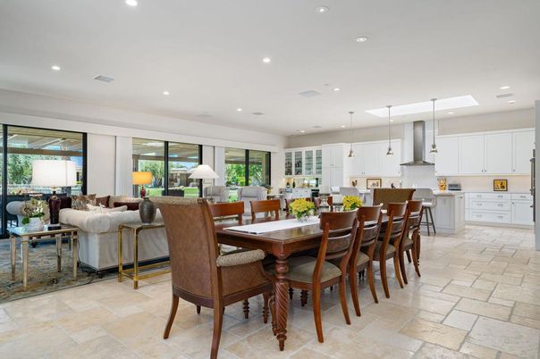 Dining room, Interior, Kitchen, Living room, Pendant Lights, Recessed Lighting