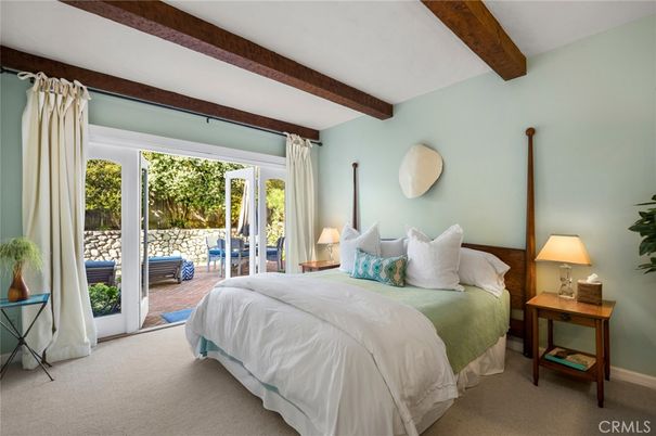 Bedroom, Interior, Wooden Beams