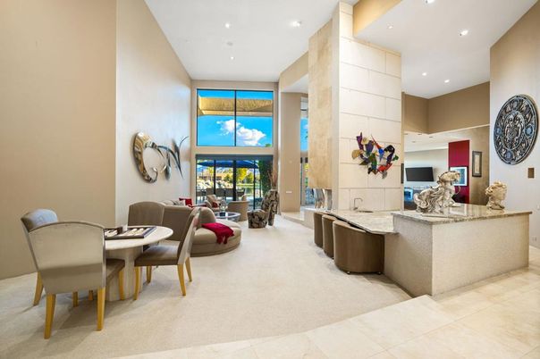 Dining room, Interior, Living room, Recessed Lighting