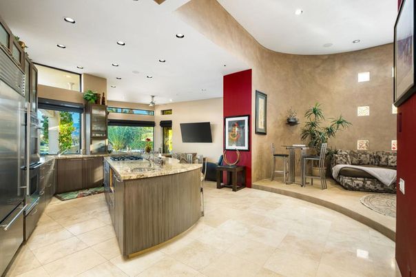 Interior, Kitchen, Recessed Lighting, Stainless Steel Appliances