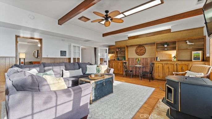 Dining room, Interior, Living room, Wooden Beams, Wood Texture Flooring, Wooden Walls