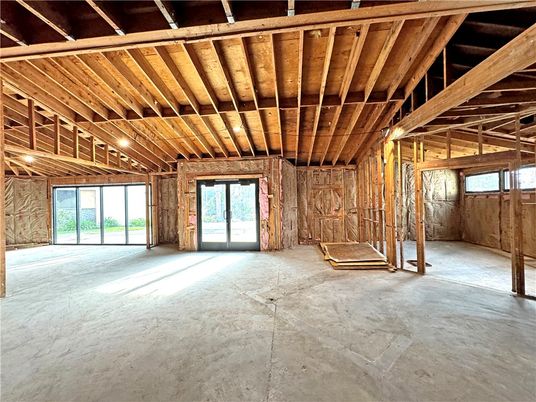 Empty room, Interior, Wooden Beams, Wooden Ceilings, Wooden Walls