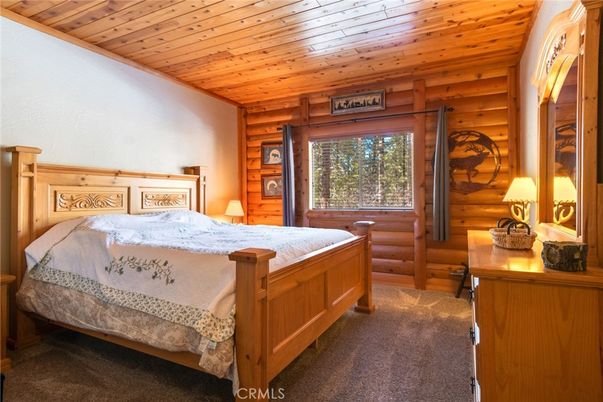 Bedroom, Interior, Wooden Ceilings, Wooden Walls