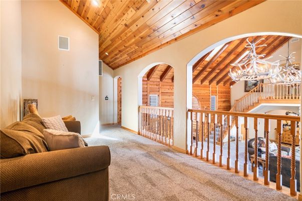 Chandelier, Interior, Recessed Lighting, Wooden Beams, Wooden Ceilings