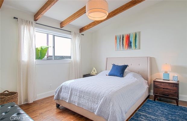 Bedroom, Interior, Wooden Beams, Wood Texture Flooring
