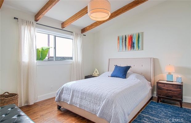 Bedroom, Interior, Wooden Beams, Wood Texture Flooring