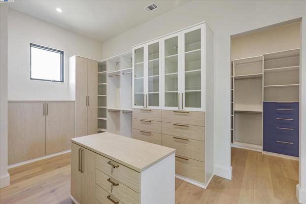 Interior, Recessed Lighting, Walk-in Closets, Wood Texture Flooring