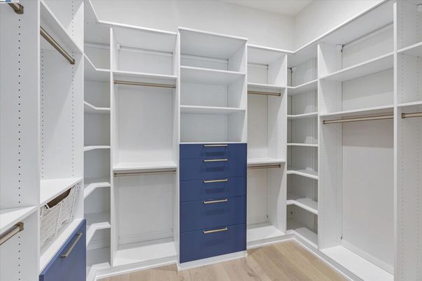 Interior, Walk-in Closets, Wood Texture Flooring