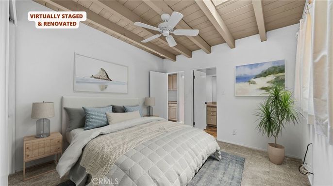 Bedroom, Interior, Wooden Beams, Wooden Ceilings