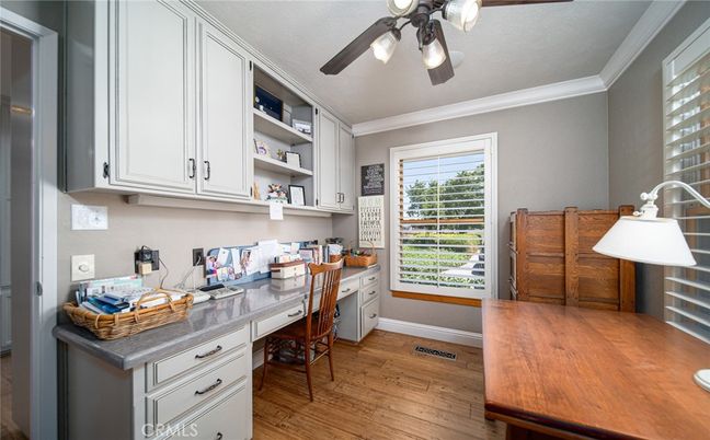 Home Office, Interior, Wood Texture Flooring